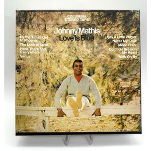 Vintage 1968 Johnny Mathis "Love Is Blue" Reel to Reel Tape 7 1/2 IPS - CQ 1004
